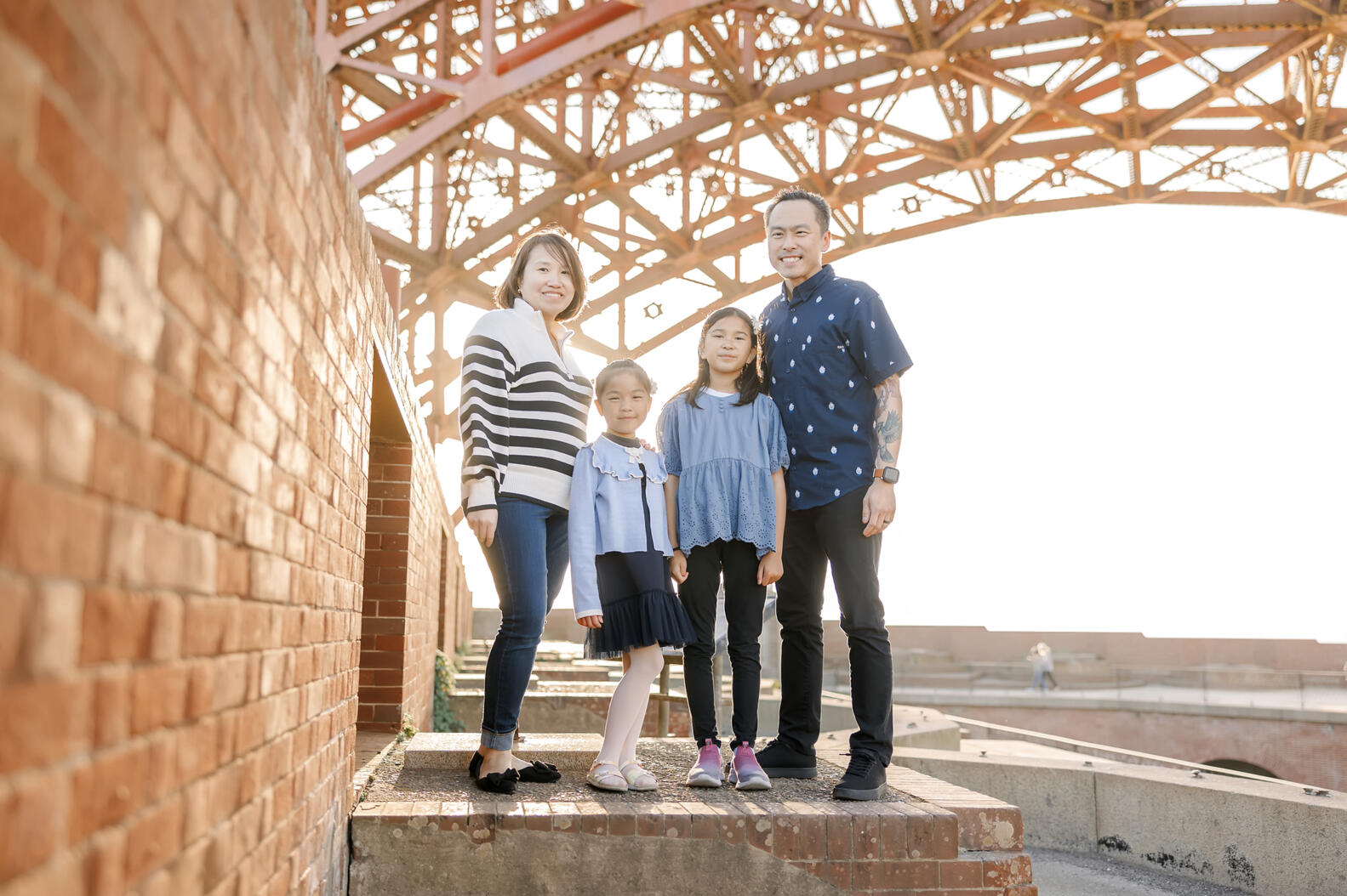 Pastor Alex S. Leung with Family